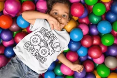 Heat Crusher SVG, Heart crusher coloring shirt SVG Product Image 4