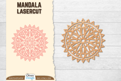 Mandala Round Lasercut BUNDLES Product Image 4