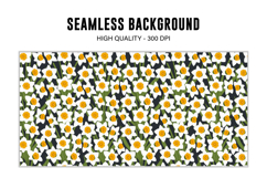 Daffodil Flower Digital Paper Pattern | Seamless Pattern Product Image 3