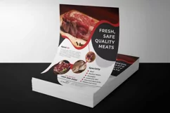 Meat Shop | Butcher Shop Flyer. Ms word, Photoshop and Canva Product Image 2