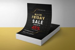 Black Friday Promotional Sale Flyer Template Product Image 2