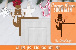 Snowman Door Corner Lasercut BUNDLE Product Image 4