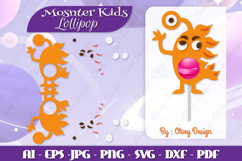 Monster Kids Lollipop Holders | Halloween Lollipop Product Image 1