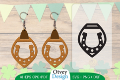 St Patrick&#039;s Day Earrings LaserCut File BUNDLE Product Image 4