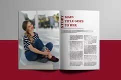 Fashion Magazine | Lookbook Photohsop Template Product Image 9