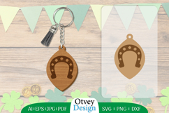 Keychain St Patrick&#039;s Day Lasercut Product Image 1