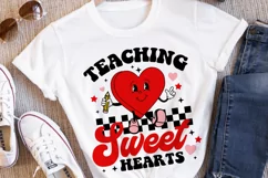 Teaching sweethearts PNG, Teaching sweethearts SVG Product Image 4