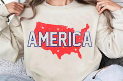 4th Of July SVG Design | America T Shirt Design SVG File Product Image 3