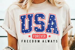 4th of July Patriotic SVG | USA Flag Design File Product Image 3