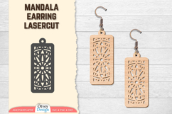 Mandala Earring Lasercut BUNDLES Product Image 4