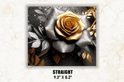 3D Rose Tumbler Wrap, 3D Flowers Tumbler Wrap, 3D Roses Product Image 3