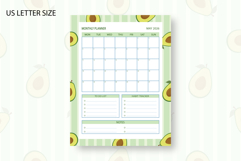 Avocado Monthly Planner Template for May 2026 Product Image 3
