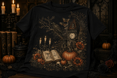 Gothic Halloween Edges 2PNG Clipart Set Product Image 6