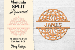 Mandala Split Lasercut BUNDLES Product Image 4