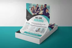 Job Vacancy / We Are Hiring Flyer. , Word, Photoshop & Canva Product Image 2