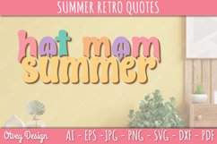 Summer Retro Quotes SVG| Retro Summer SVG Product Image 3