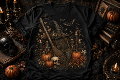 Gothic Halloween Edges 4 PNG Clipart Set Product Image 6