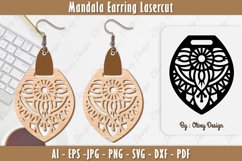 Mandala Earring Lasercut Bundle Product Image 4
