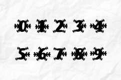 Winter Snowflake Alphabet Svg | Winter Monogram Svg Product Image 3