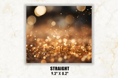 Golden Bokeh Tumbler Wrap | Bokeh Tumbler | Tumbler Wrap Product Image 3