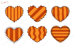 Fall Heart Coquette Frame Bundle Png | Coquette Frame Png Product Image 3