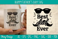 Happy Father's Day SVG | Happy Father's Day Cricut File Product Image 3