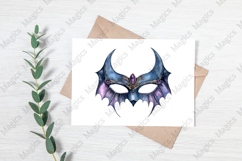 Black Purple Gothic Halloween Clipart Product Image 3