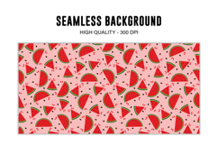 Watermelon Seamless Pattern | Watermelon Digital Paper Product Image 3