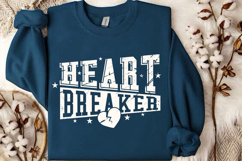 Heart Breaker Christmas Sublimation Design - Christmas PNG Product Image 3
