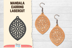 Mandala Earring Lasercut BUNDLES Product Image 4