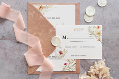 Wildflower Wedding Invitation Suite Product Image 3