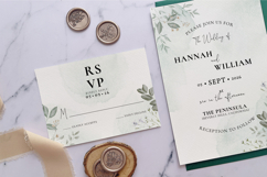 Sage Green Watercolor Wedding Suite Product Image 2