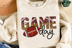 Football PNG Design | Game Day Sublimation |Football Clipart Product Image 4