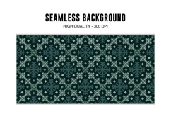 Snowflake Seamless Pattern | WInter Nordic Pattern Product Image 3