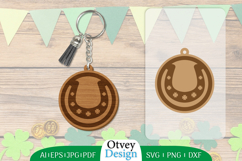 Keychain St Patrick&#039;s Day Lasercut Product Image 1