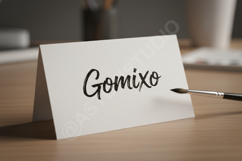 Gomixo - Modern Geometric Sans Serif Typeface Product Image 1