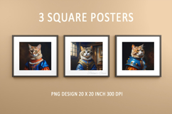 Wall Poster | Cat Room Wall Art | Cute animals Wall Decor Product Image 1