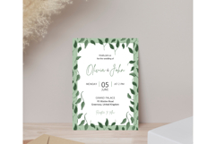 Foliage Wedding Invitation | Wedding Invitation Product Image 4