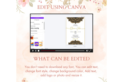 Mandala Wedding Invitation Template | Wedding Invitation Product Image 4