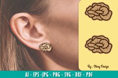 Flowers Earrings Laser Cut Product Image 1