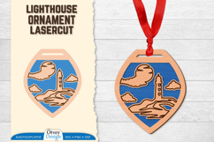Lighthouse Ornament Lasercut BUNDLES Product Image 5
