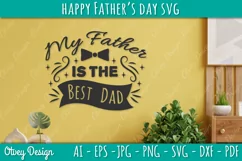 Happy Father's Day SVG | Happy Father's Day Cricut File Product Image 4