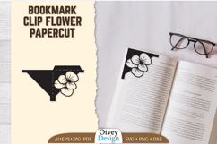 Corner Bookmark Flower Papercut BUNDLES Product Image 5