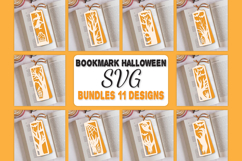 Bookmark Halloween Layered Papercut | Halloween SVG BUNDLES Product Image 1