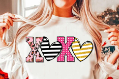 XOXO Valentine PNG - Valentine Sublimation PNG T Shirt Product Image 4