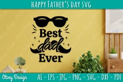 Happy Father's Day SVG | Happy Father's Day Cricut File Product Image 4