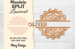 Mandala Split Lasercut BUNDLES Product Image 5
