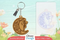 Fairy Keychain Lasercut Product Image 1