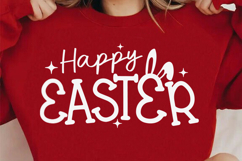 Happy Easter Quote T-Shirt Design | Easter Sublimation PNG Product Image 4