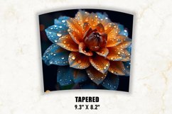 Flower Tumbler Wrap | 3D Flower Tumbler Wrap Product Image 4